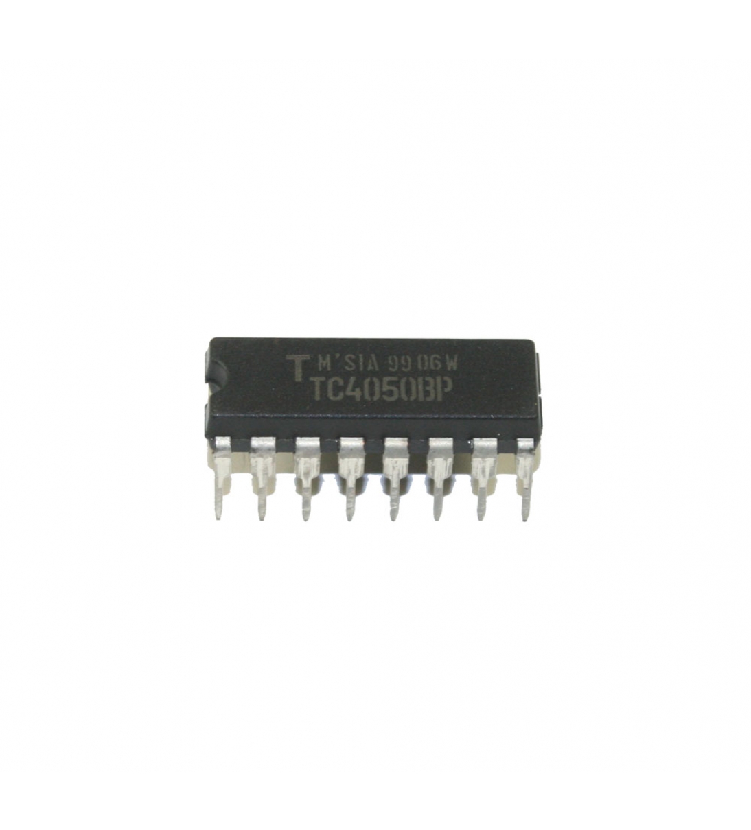 Circuito integrato, chip buffer/convertitore esadecimale Toshiba TC4050BP, DIP a 16 pin